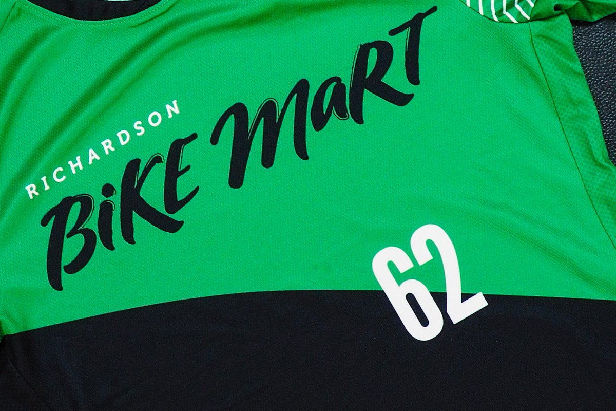 New Richardson Bike Mart road and mountain bike jerseys are now available! Pick yours up before they're all gone! #WeAreRBM #ridelocalshoplocal