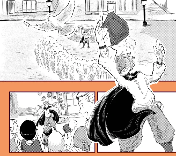 ハロウィン漫画
明日にでも
あげますね！✨? 