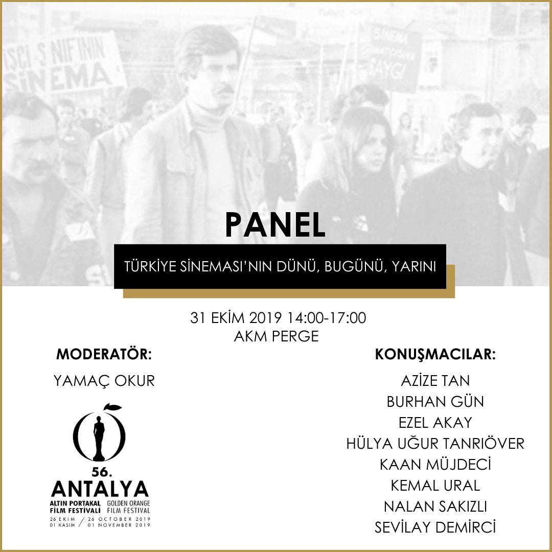 ulusalyarisma's tweet photo. 📍Yer: AKM Perge
📆Tarih: 31 Ekim 2019
⏰Saat: 14:00-17:00

🎤Konuşmacılar: Azize Tan, Burhan Gün, Ezel Akay, Hülya Uğur Tanrıöver, Kaan Müjdeci, Kemal Ural, Nalan Sakızlı, Sevilay Demirci.

🎟Katılım: Ücretsiz Giriş https://t.co/7oMnYkxlT9