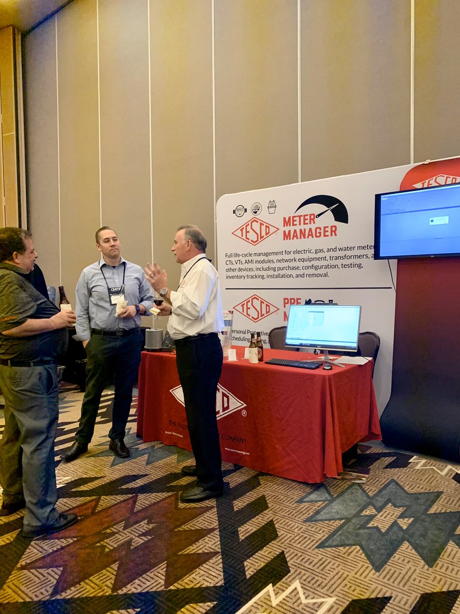 MyCEATI's tweet photo. Great evening networking with our exhibitors. Now to start day 2 with discussions on #Risk & #DataManagement #AssetManagement2019 https://t.co/DtyAJVV8YV