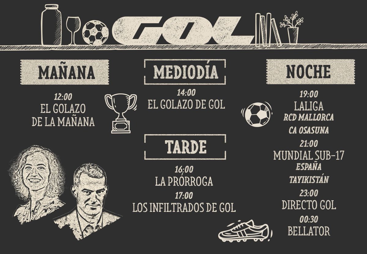 ¡G⚽L MORNING! 

🎃 ¡No hay mejor plan que pasar Halloween con #GOL!