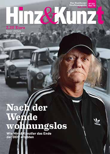 hinz_und_kunzt's tweet photo. Nach der Wende wohnungslos: In unserer November-Ausgabe erzählen Hinz&amp;Künztler, wie sie den Mauerfall erlebten. Ab sofort auf Hamburgs Straßen! 
https://t.co/Mi6tQvnupd https://t.co/p2k5teKGj9