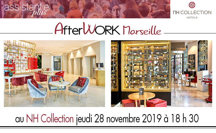 Premier afterwork à Marseille organisé par Assistant(e) Plus ! Rendez-vous le 28.11.2019 à partir de 18h30.

Pour les informations et les pré-inscriptions, c'est par ici : assistanteplus.fr/e/-marseille-a……/

A très bientôt !