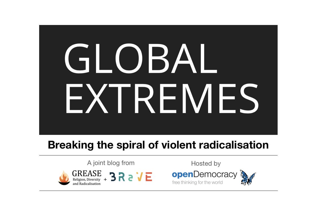 BraveProjectEU's tweet photo. We're pleased to introduce #GlobalExtremes
๐ช๐บ๐ฆA new media partnership critically examining discussions on radicalisation, extremism and counterterrorism.
From the scholars at #BRaVEProjectEU & @projectGREASE of @RobSchuCentre @EuropeanUni, in partnership with @openDemocracy https://t.co/nX5lFhIo5W