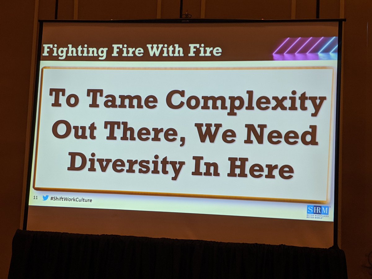 Faith_Driggers's tweet photo. #ShiftWorkCulture #Inclusion2019
@shrm https://t.co/U7Dh7ezsqQ
