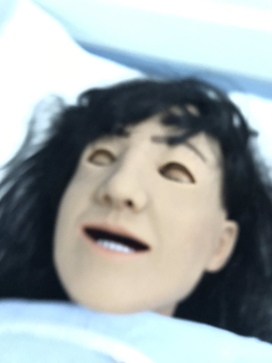 sirmanfer's tweet photo. The face only a mother could love @laerdalmedical ๐๐ #nursing #simulation #technician #OhDear #DoYouHaveOne #Wednesday #WednesdayMotivation https://t.co/uWMQcF8naH