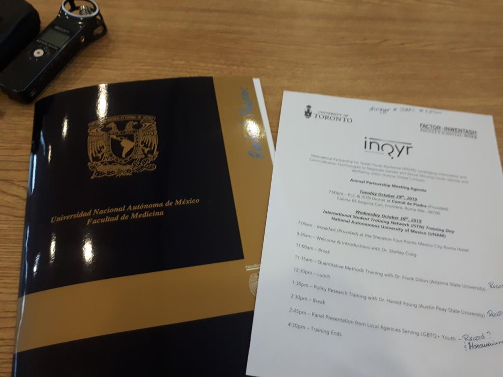 rachpasc's tweet photo. About to start the #ISTN Training Day! #SSHRC #INQYR #FIFSW @UofT https://t.co/lSfNoQGtZS