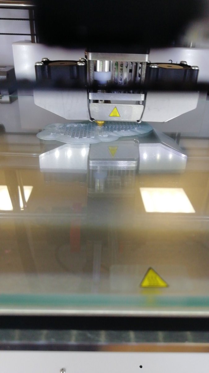 It's been so long! Finally back doing some 3D printing. Thanks <a href="/MakerHubSwan/">Swansea Maker Hub</a> ! Post-print-picture will follow.