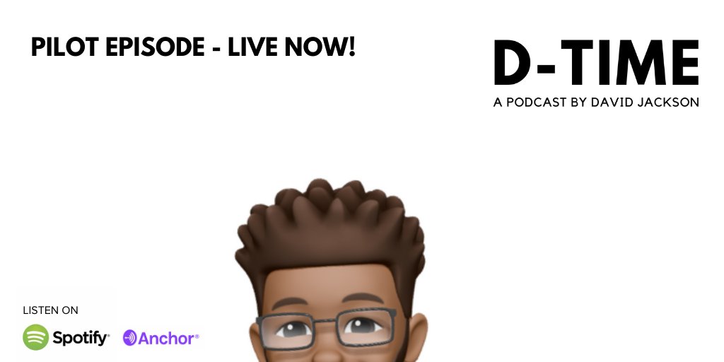 DtimePodcast's tweet image. Oh boy...took a leap!😰
The pilot episode is out! Check it out. Full episodes roll out in January! #Dtime #NewPodcast #Pilot #WIP

Listen: bit.ly/2WqPSTF