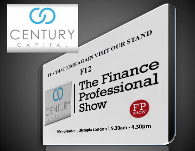The Finance Professional Show is being held at Olympia London on the
6th November 2019     9.30 - 4.30 click on the link to register mailchi.mp/centurycapital…
<a href="/FP_Show/">FP Show</a>