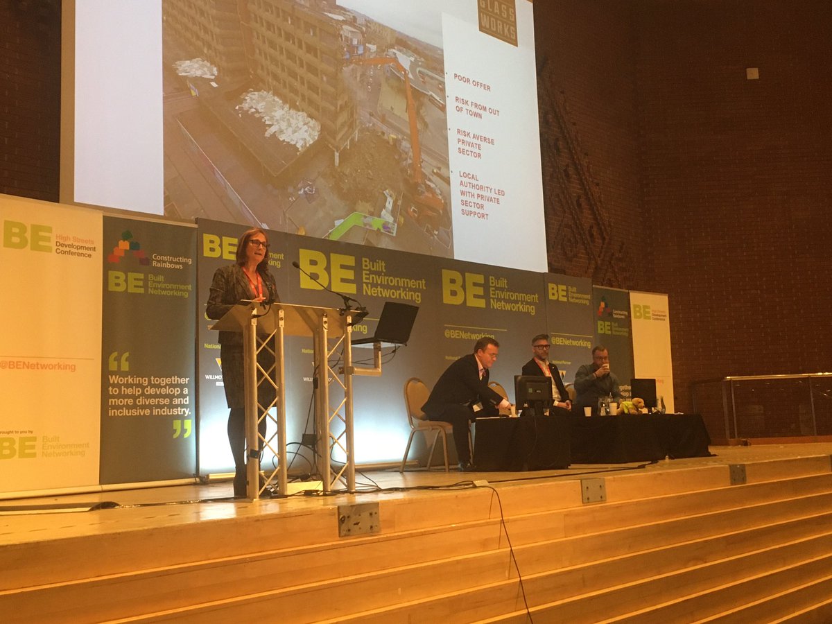 BENetworking's tweet photo. ‘Building Barnsley’ is the focus of session 6, featuring @BarnsleyCouncil, @QberryRE and @ibigroup at #HSDC19 https://t.co/CjsdJorpEI