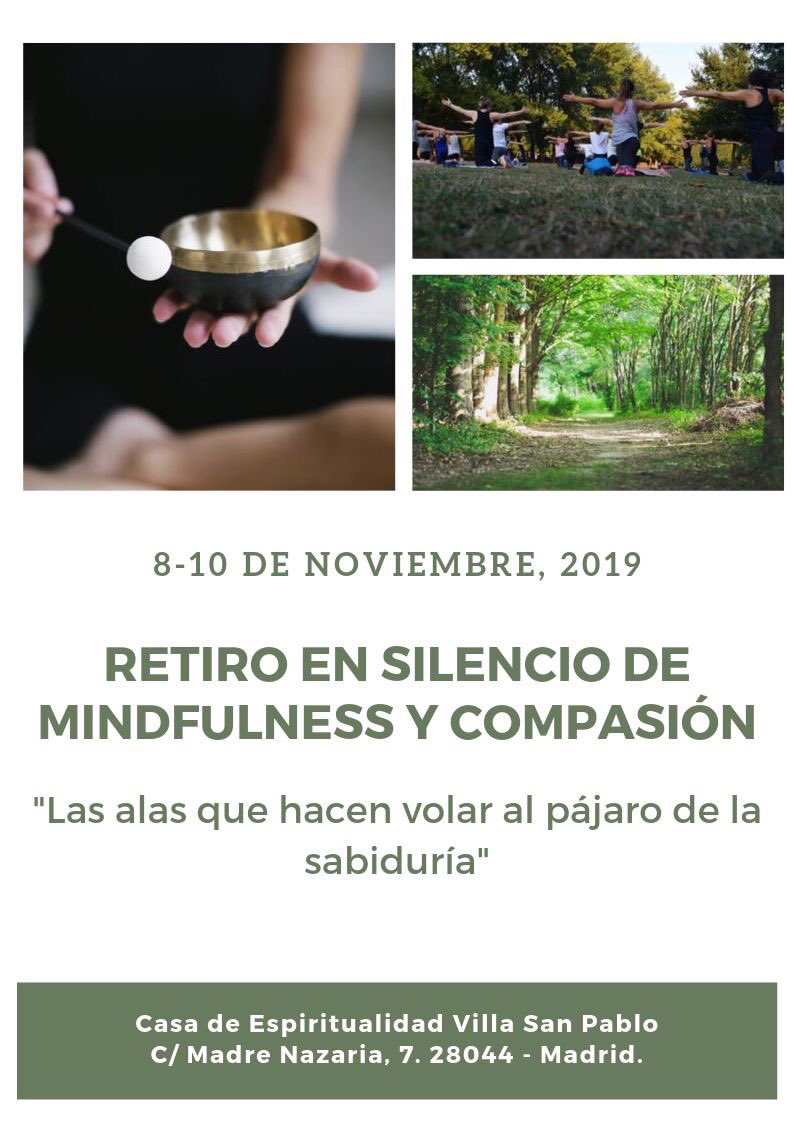 cilirosa's tweet photo. "En el centro de tu ser tienes la respuesta; sabes quién eres y sabes lo que quieres". Tao Te King.
¡Ultimas plazas. Retiro de Mindfulness y Compasión 8, 9 y 10 noviembre!. Reservas: https://t.co/aKxnEUIqnb
Dedícatelo. #mindfulness #atencionplena #atencionate #compasion https://t.co/2wT274sTTo