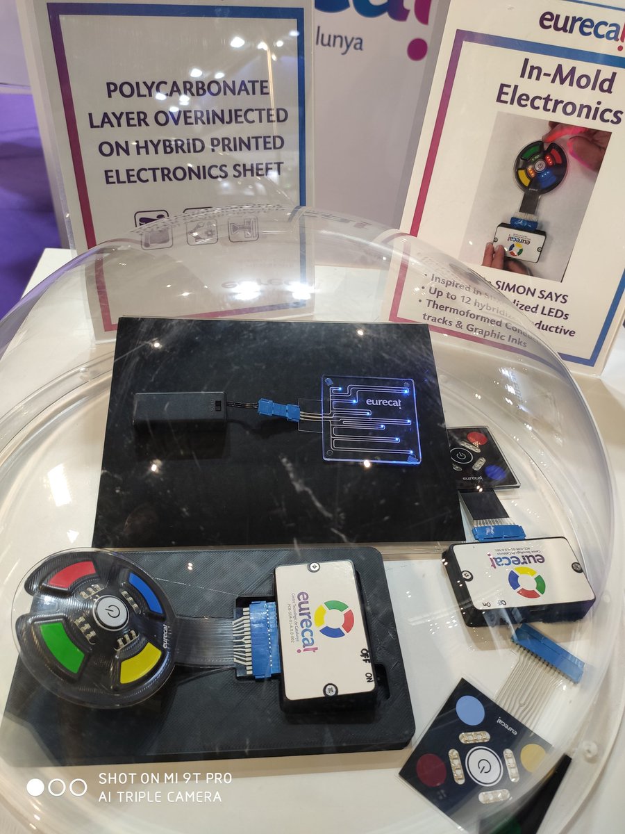 QuintanaGuillem's tweet photo. Os esperamos en H3 B2 Industry @Eurecat_news @Eurecat_events @industry_arena #Industry40 en esta edición presentamos innovación en materiales avanzados, #composites, #IME In Mold Electronics #ISF Incremental Sheet Forming, #Compounding #3dprinting #PrintedLight #textile3dprinting https://t.co/Vev62g0avN