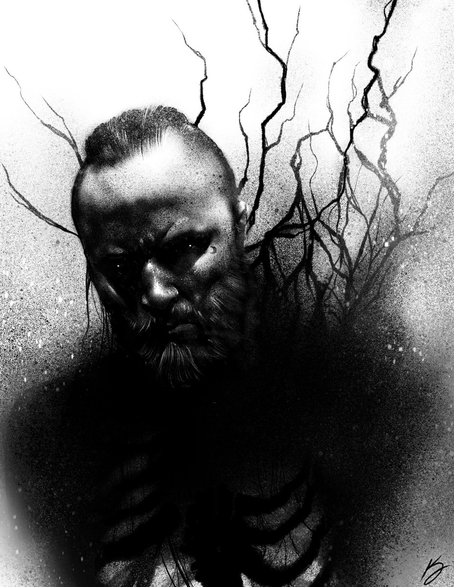 ScarboroughTWTC's tweet photo. "...you are a beautiful lie, and I am a painful truth."
#portrait #digitalart #illustration #painting #art #aleisterblack #wwe #wweraw #dutchdestroyer #darkart #gothic #beautifullie #painfultruth #amsterdam #holland #darkritual #blackmass #nxt #smackdown #BumpInTheNight https://t.co/CDKqRKD1Ay