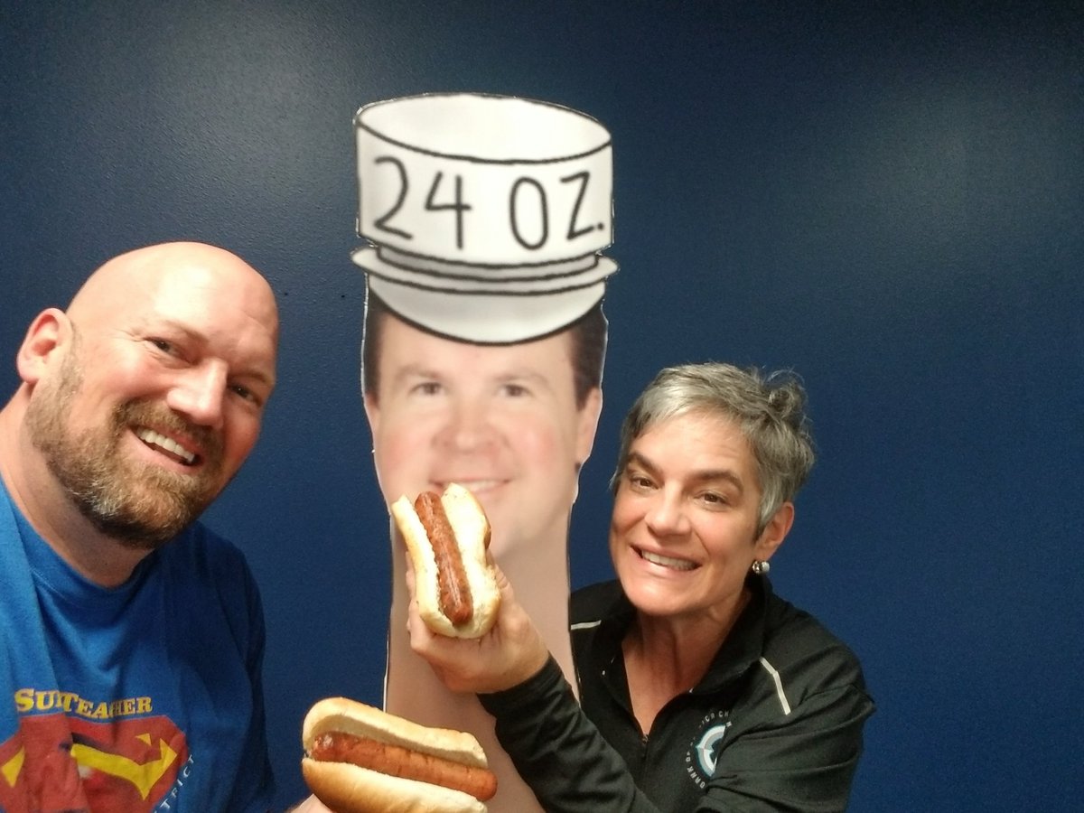 I always enjoy ketchup on my hotdogs! <a href="/coachmarthat/">Martha Thomas</a> #villagenorth #stem project @CoppellCTE #CatchUpWithHuntCMSN