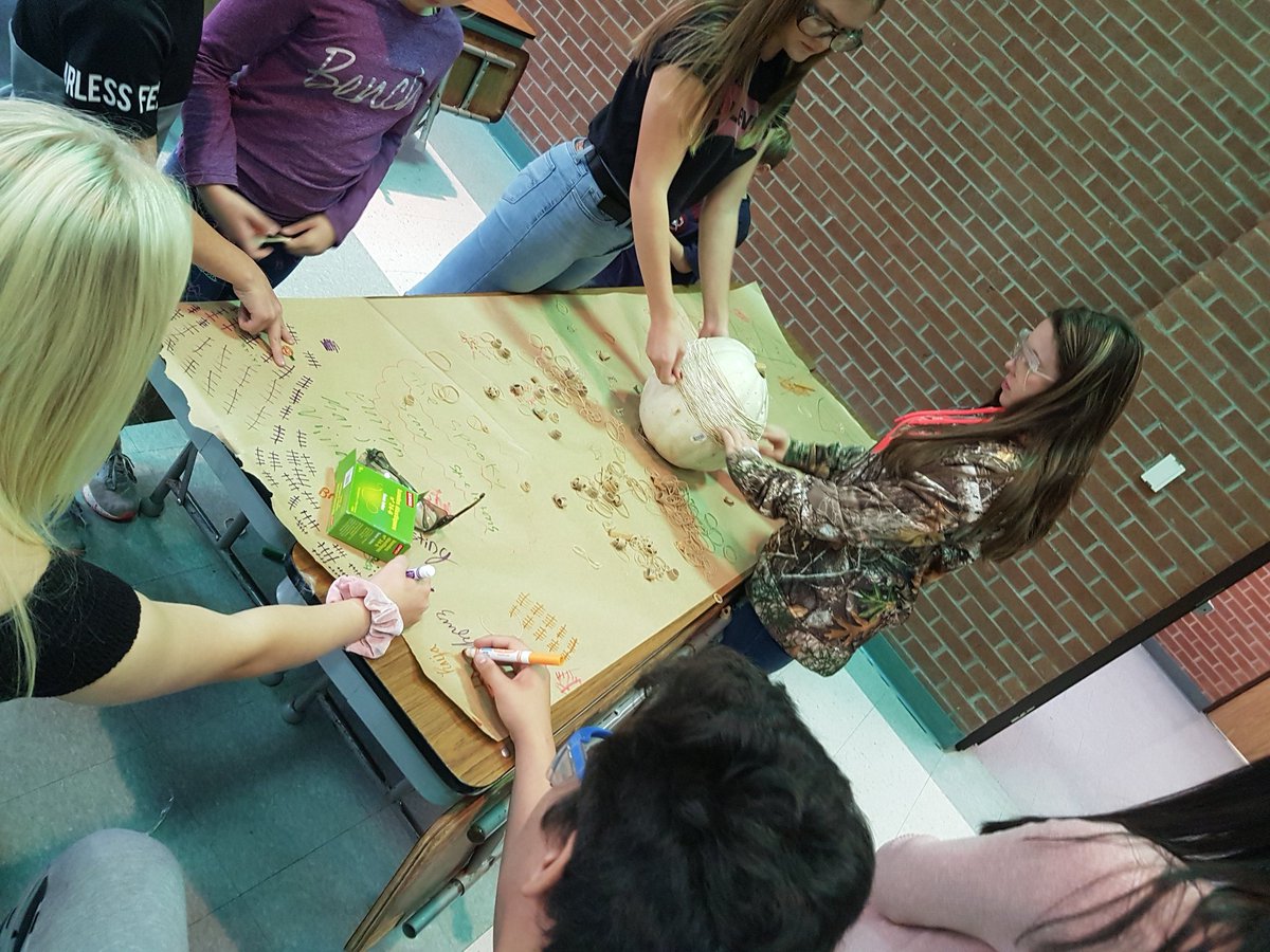 m_lambruschini's tweet photo. Pumpkin time bombs @CEandSSchool ! #LearnWLambo #ADSBLearns #adsbmath https://t.co/pmOnxQUCGF