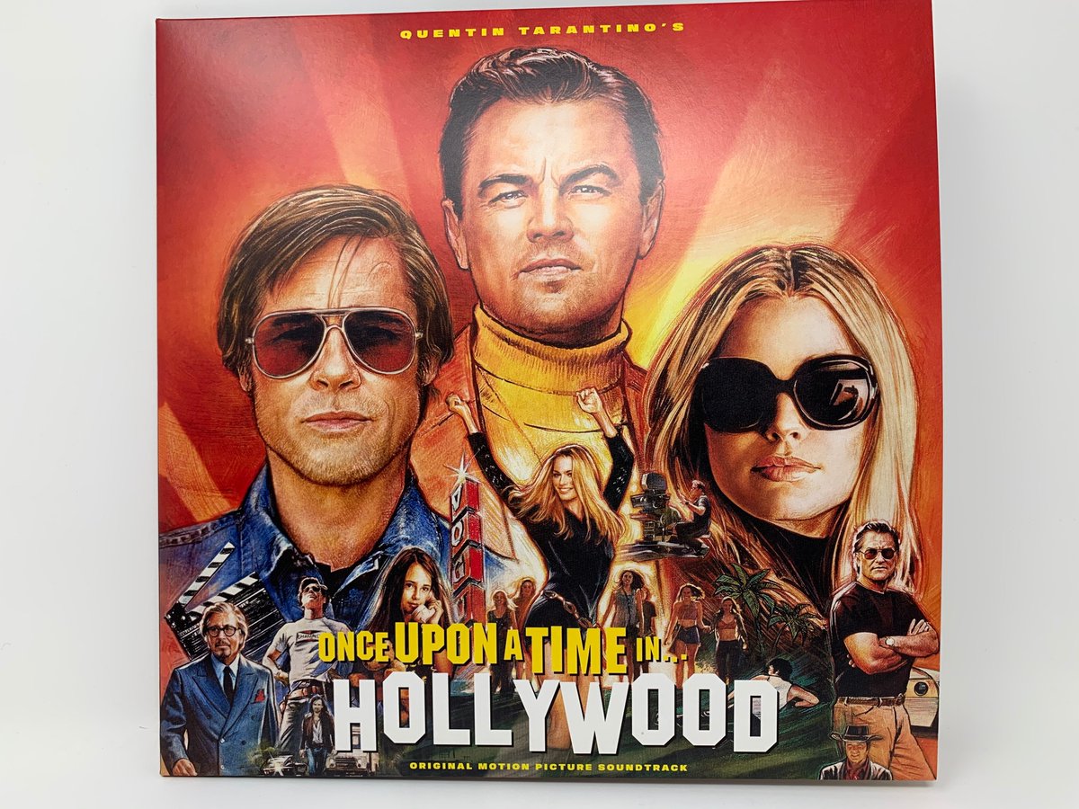 Cleaner ワンス アポン ア タイム イン ハリウッド Once Upon A Time In Hollywood オレンジ ヴァイナル仕様 2枚組アナログレコード と イエロー ヴァイナル仕様 2枚組アナログレコード 購入しました オレンジ版には大判のポスターが付属していて