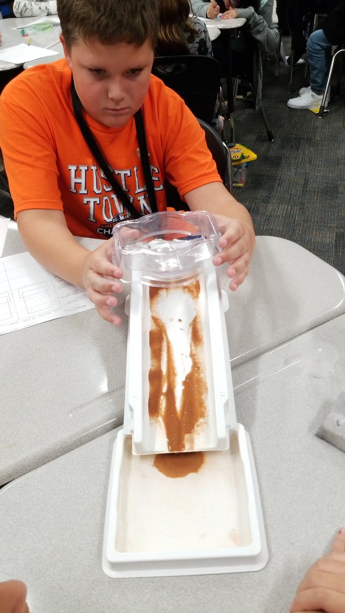 Stream tables to display erosion and deposition #bewillbern