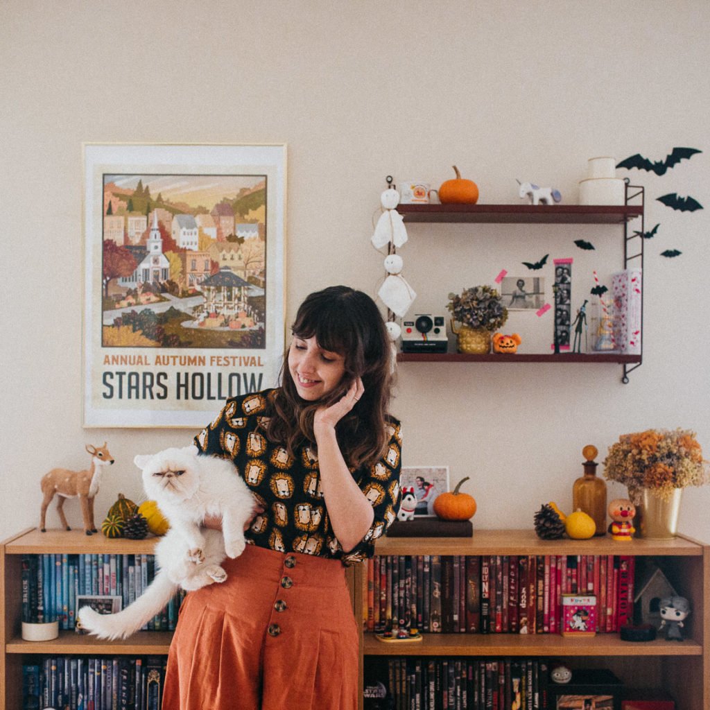 The lion and the lamb, and our kawaii Halloween 2019 decor! up #ontheblog today! thecatyouandus.com/the-lion-and-t…