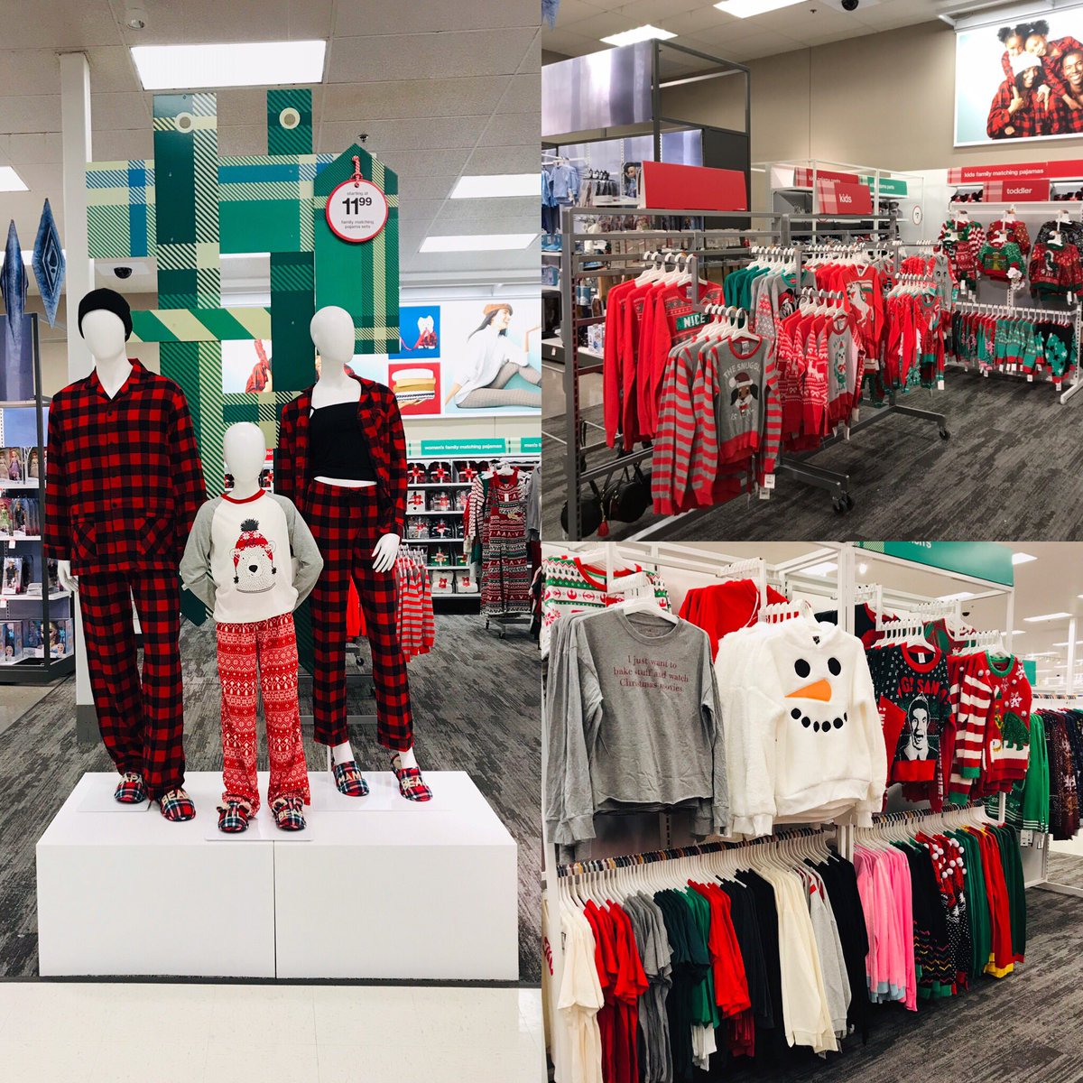 mdainak's tweet photo. Holland is ready for the holidays! Shout out to our new DBO Aleyda for nailing this set (and our first family mannequin grouping)! @settoselltarget @mollyverhoff @LydiaJWhiteside @Dewayman https://t.co/X7zqSPiDTK