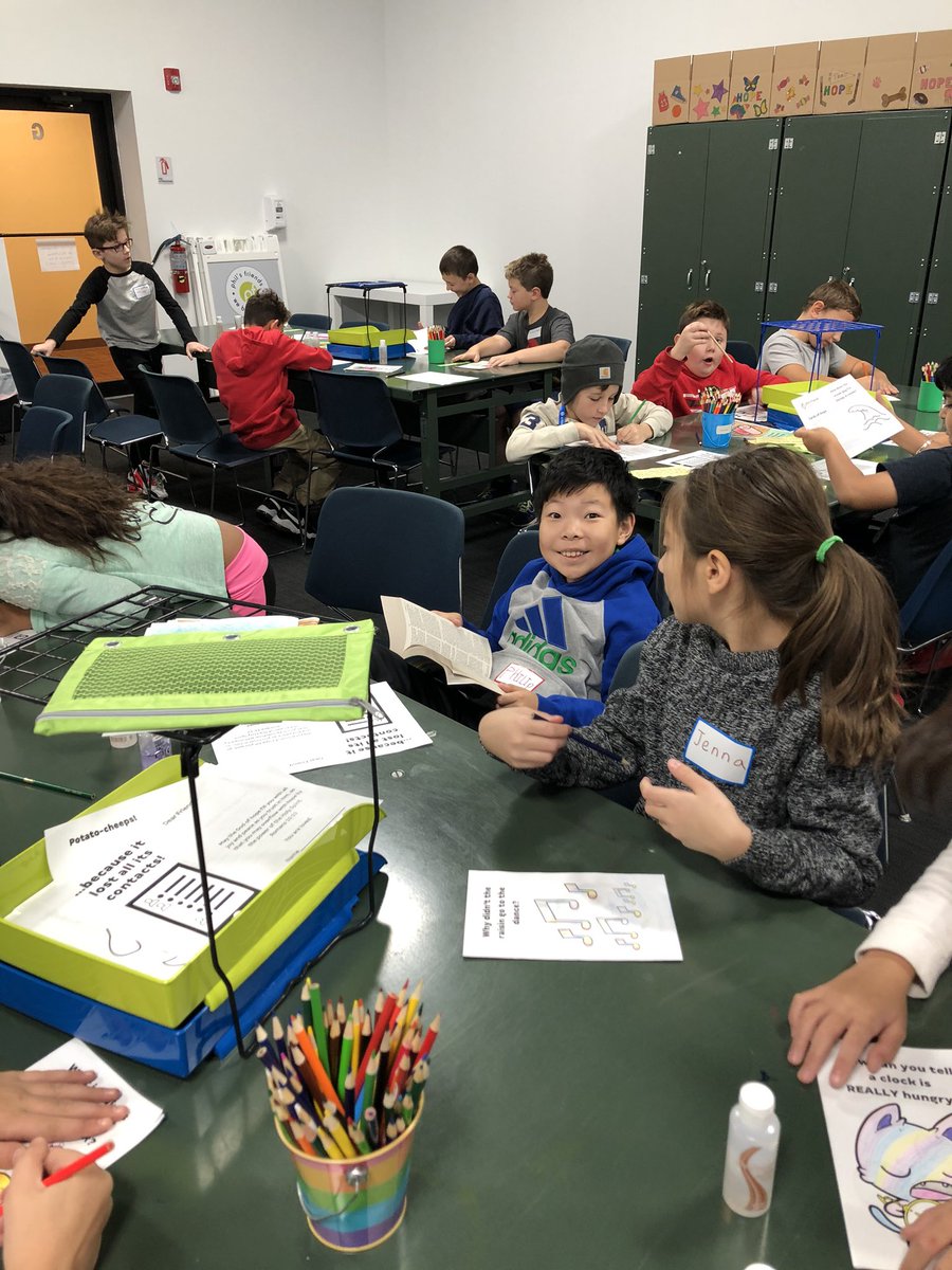 Enjoying our time helping at Phil’s Friends this morning! <a href="/D13Eagles/">Erickson Elementary</a>