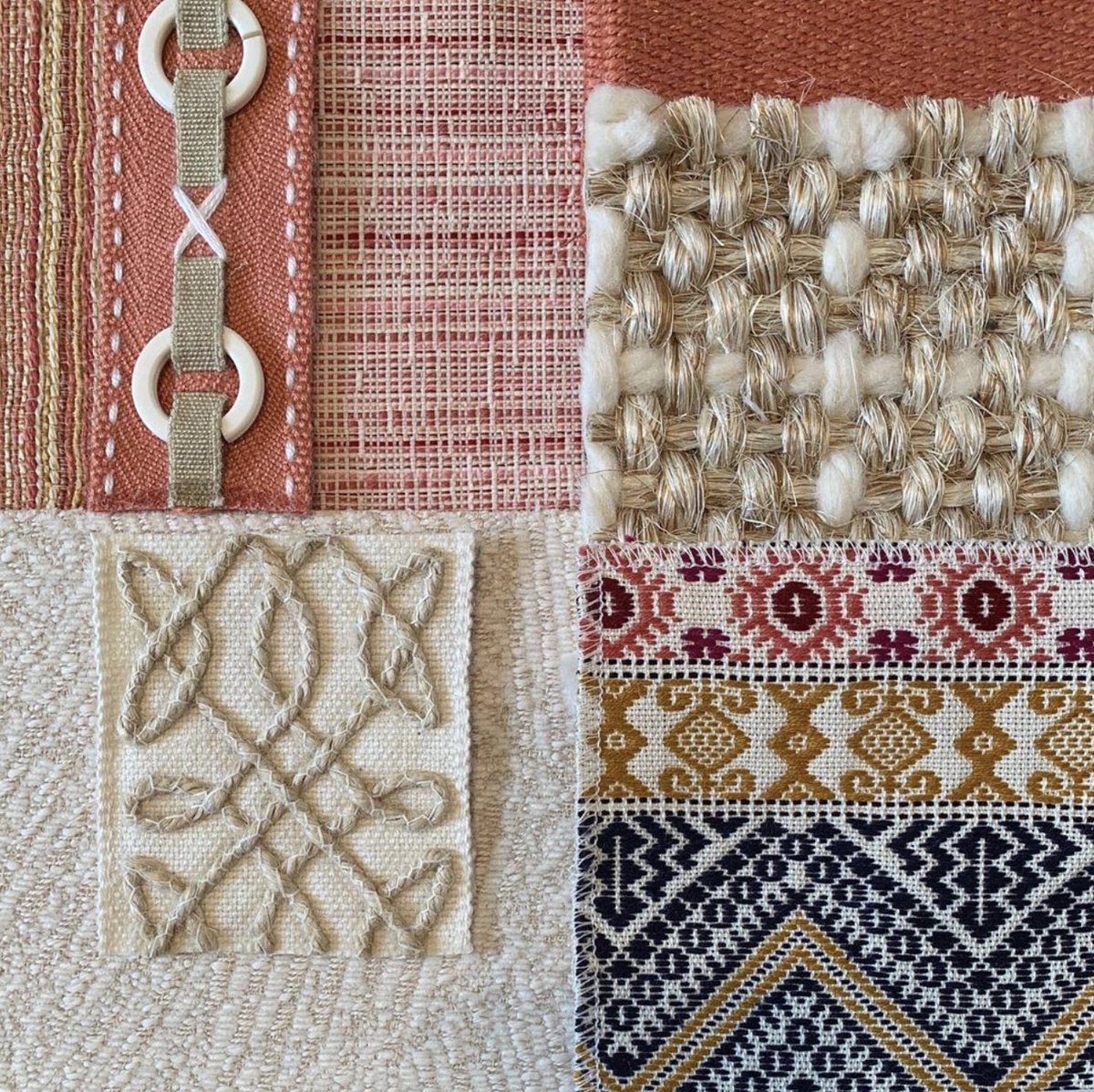 CrucialTrading's tweet image. A sample board full of colour, pattern and texture, including our very own Sisool Plaid design. Just how we like them! Thank you Felicia Foreman Interior Design for sharing. We cannot wait to see how the project develops. #interiordesign #sampleboard #moodboard #interiordecor