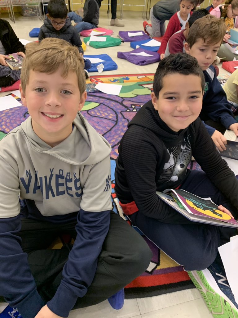 M_Lewert's tweet image. Had so much fun on our trip to Henry Inman Library and loved meeting our new librarian, Mrs. Amera! 📚@joanne_shafer @WdbgSchools