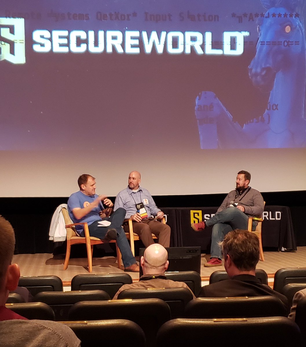 JonSnurka's tweet photo. @CO_Security podcast with Dale Drew @packetcop from @ZayoGroup #swden19 #cybersecurity https://t.co/M2Msc3ki8P