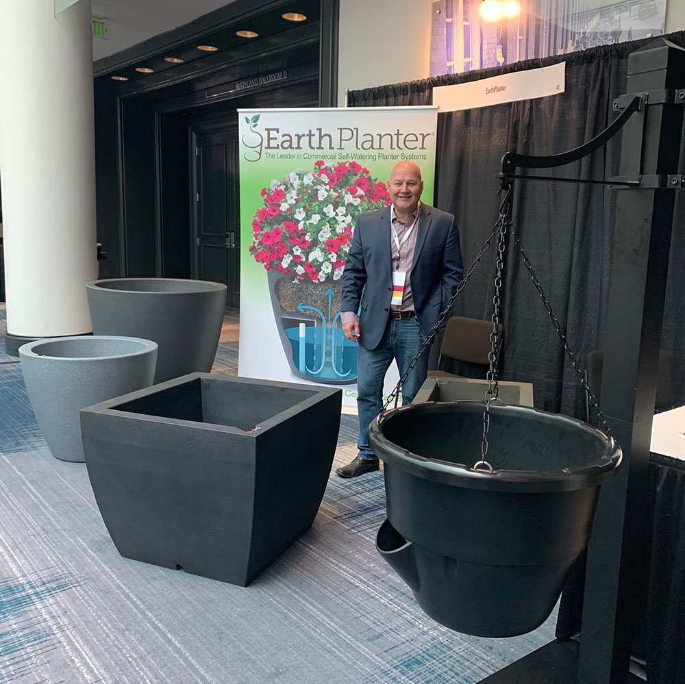 <a href="/EarthPlanter1/">EarthPlanter</a> is ready to help get your downtown looking green and beautiful. Stop by Booth 40 to visit Bob with questions! <a href="/IntlDwtnAssoc/">Int'l Downtown Assoc</a> #IDABALT19