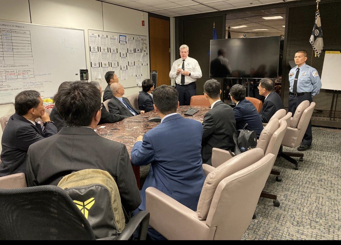 The Education and Training Division staff provide a tour of the Academy to Taiwanese delegates on Oct. 28th. #cpdetd