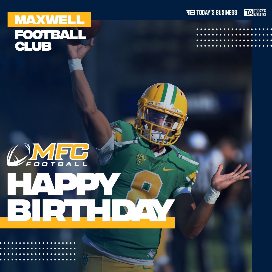 Happy Birthday to the 2014 Maxwell Award Winner and legend, Marcus Mariota! 