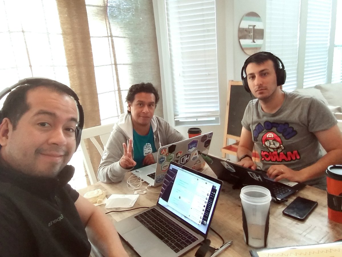 Los chicos están reunidos trabajando en los próximos capítulos así que... Mañana los esperamos en un nuevo episodio de #Angulareando con <a href="/aaronfrost/">Frosty</a>

🇦🇷 17:00
🇲🇽 14:00
🇻🇪 16:00
🇨🇴 🇪🇨 🇵🇪 15:00