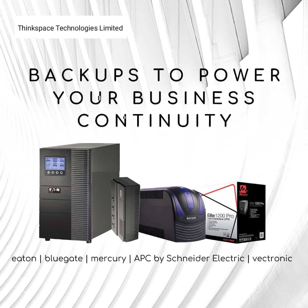 ThinkspaceL's tweet image. Never power off! 
Get your Genuine Ups,  battery and power backup products from thinkspace technologies limited 
Call or whatsapp 09015891373
#apc #mercury #bluegate #ups #power #backup #retain #maxtron