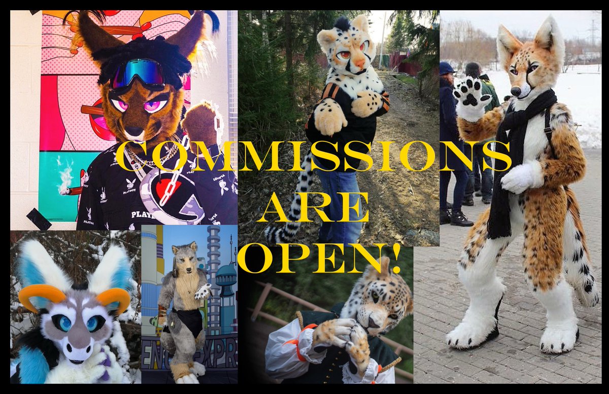 Fursuit commissions are open! 
#furry #fursuit #fursuitmaker