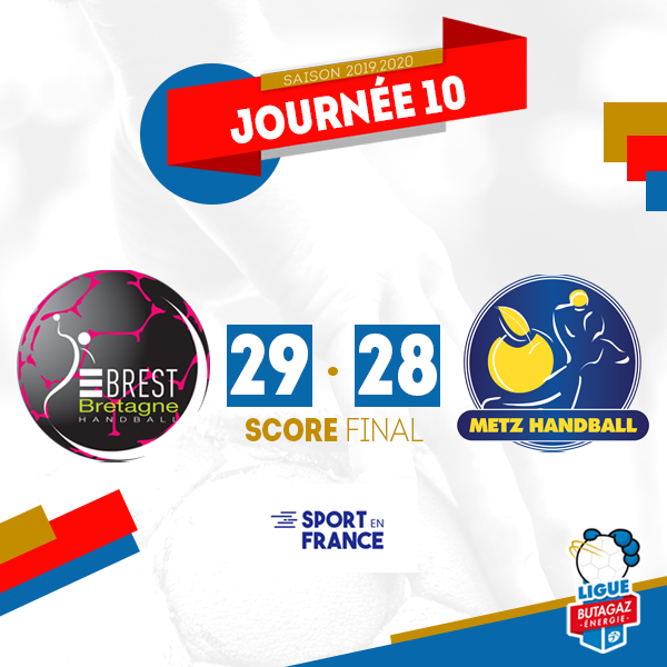 🏆#LigueButagazEnergie (J🔟)

❌ Au terme d'un match fou, le <a href="/BBH_Officiel/">BBH officiel</a> s'impose sur le fil face au <a href="/MetzHandball/">Metz Handball</a>, qui concède sa première défaite de la saison. 

💻📱STATS : bit.ly/1N2Nhab

#handball