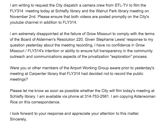 STLNFS's tweet photo. An #STLNFS volunteer contacted Paul Payne to ensure that @FLY314mo records community meetings. Mr. Payne has assured us that tonight's meeting (7pm, Schlafly library, 225 N Euclid, 63108) & Saturday's meeting (2pm, Walnut Park library, 5760 W Florrisant, 63120) will be recorded. https://t.co/ULYjrdLebh