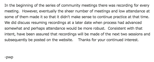 STLNFS's tweet photo. An #STLNFS volunteer contacted Paul Payne to ensure that @FLY314mo records community meetings. Mr. Payne has assured us that tonight's meeting (7pm, Schlafly library, 225 N Euclid, 63108) & Saturday's meeting (2pm, Walnut Park library, 5760 W Florrisant, 63120) will be recorded. https://t.co/ULYjrdLebh