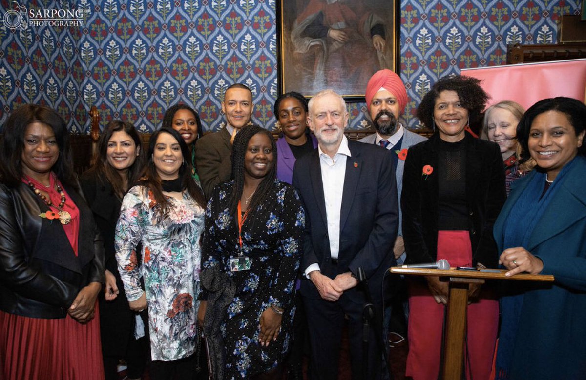 PreetKGillMP's tweet photo. Thank you to @DawnButlerBrent for organising an excellent celebration of Black history month, in Parliament this week. Great to hear from  @jeremycorbyn and wonderful to see @JermainJackman #BHM2019 https://t.co/LlGM8zyWG8