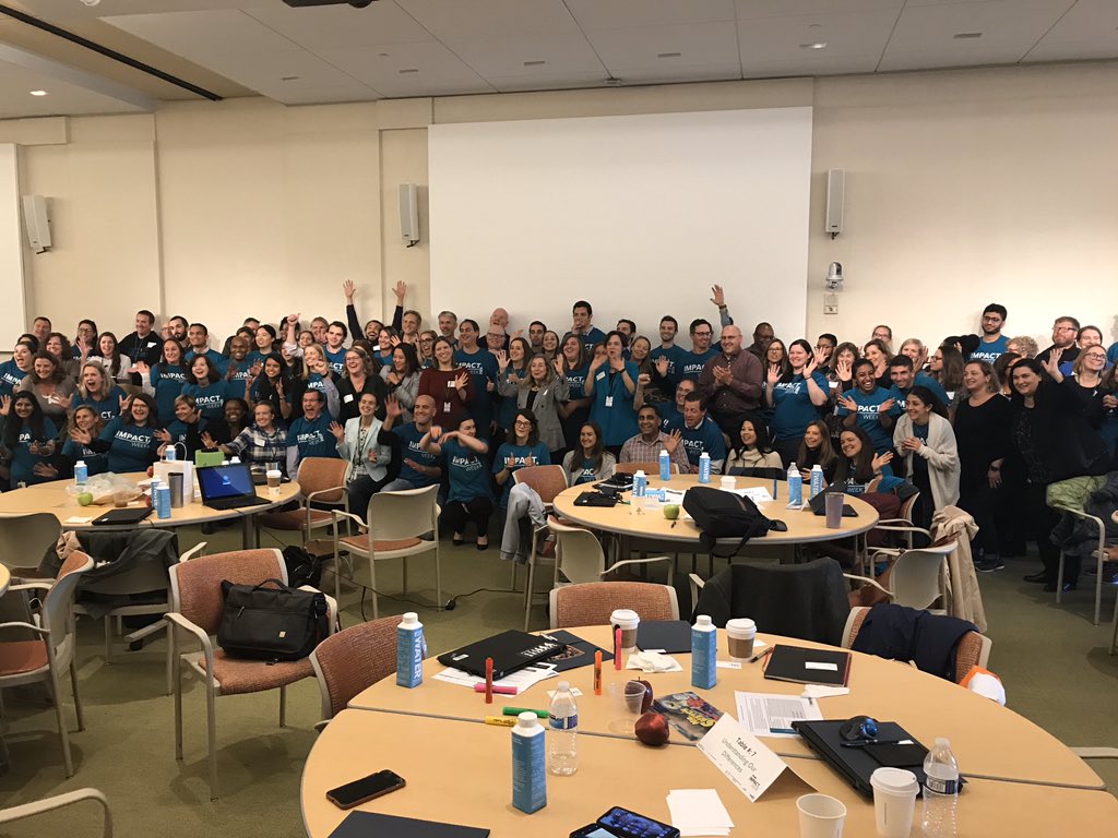 A5: There were so many great experiences at #FidelityImpactWeek but I loved the energy from the #Boston end of day group photo. #jazzhands anyone?? It shows the enjoyment and fun that can come from a day of #probono service! #FidelityCares2019