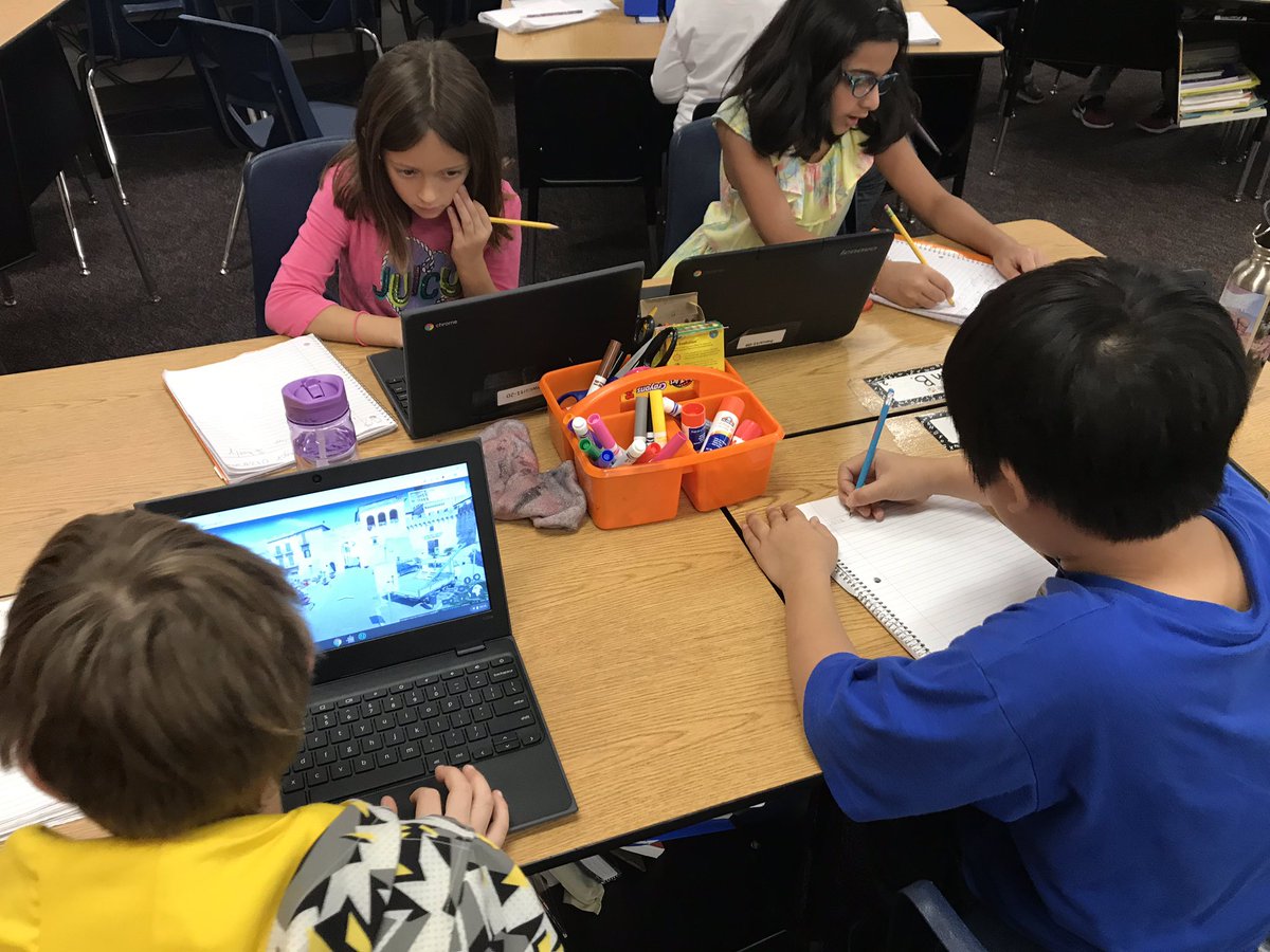 mscrandall3's tweet photo. Students were so excited to discover which country they would be researching and begin to explore that country on Google Voyager this morning! #thirdgraderesearchers https://t.co/JzPZTJDiWx