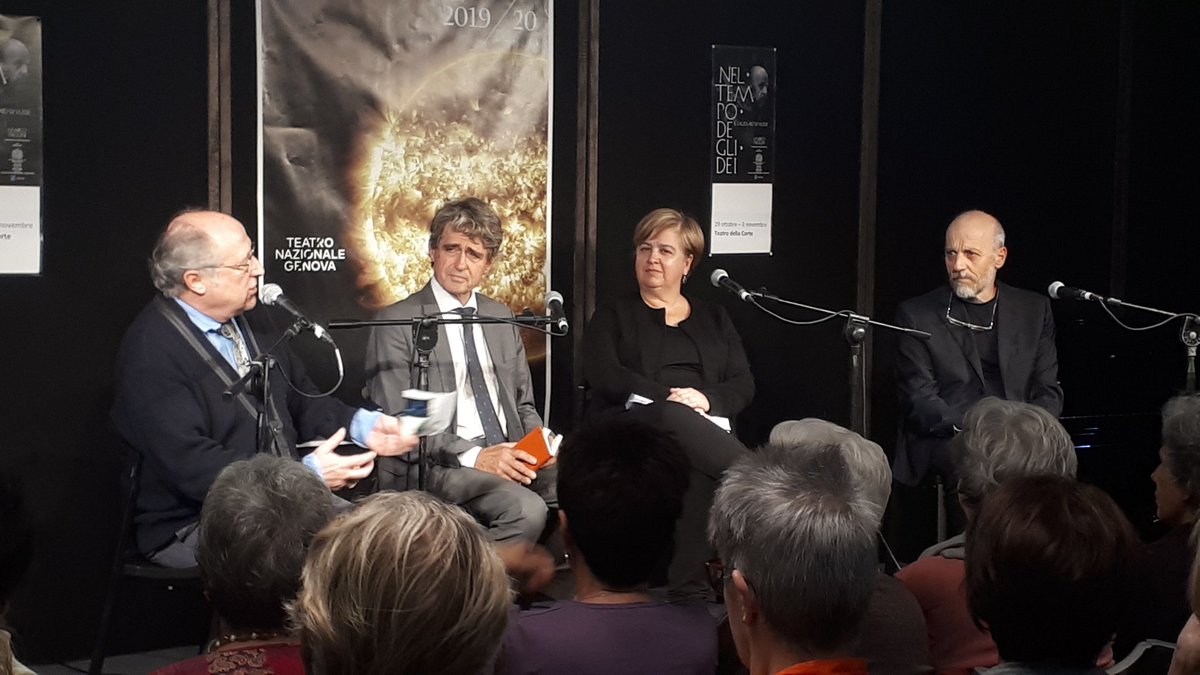 Il rapporto tra #cultura e #impresa è al centro dell'incontro con Marco Paolini, Serena Bertolucci, Angelo Pastore, Alessandro Cassinis.