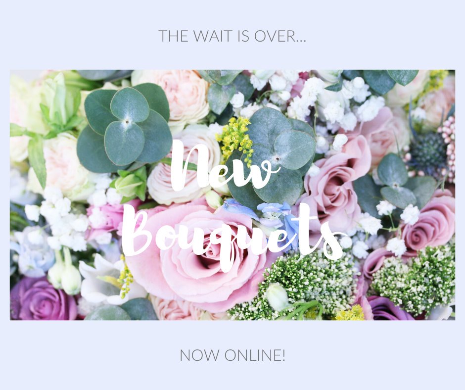 THEY ARE HERE...Our latest collection of new bouquets are now online! 💐 #flowers #bouquet
Check them out here: connectaflor.com/new-bouquets/