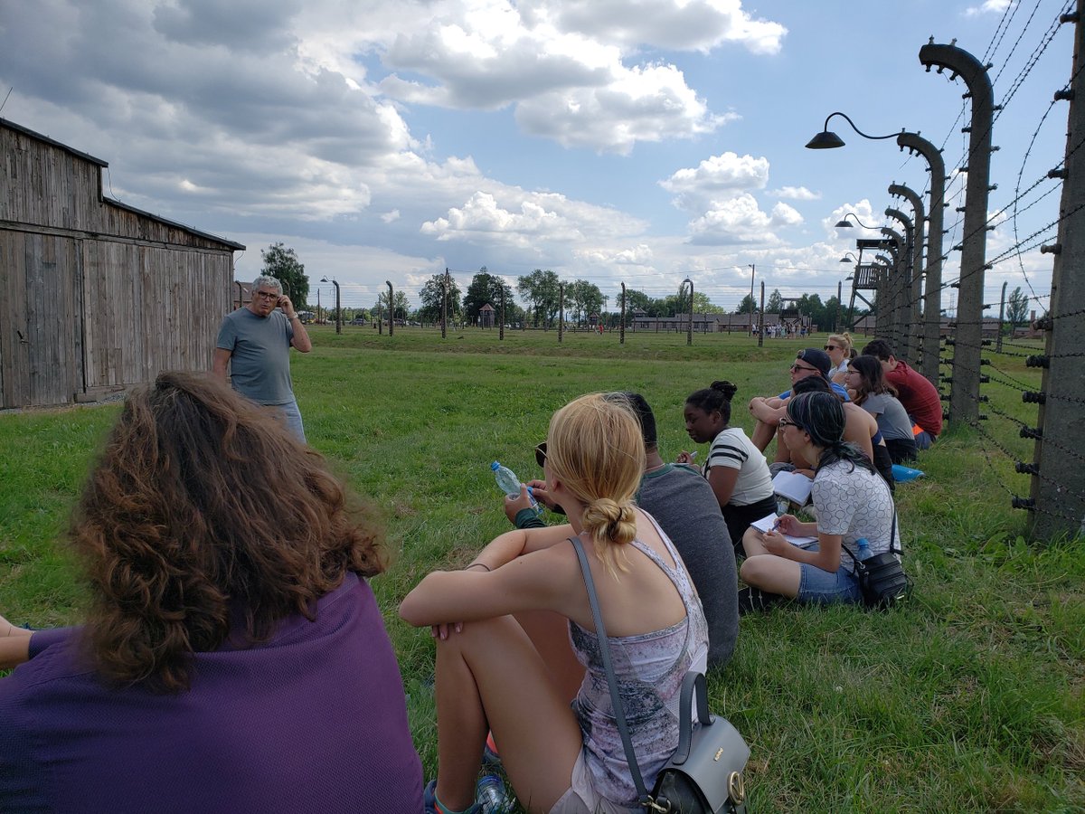 In 2018, JFSA sent 12 #SanAntonio students from different backgrounds &amp; heritages to Europe after a 5-month #Holocaust Study Seminar. They described the experience as life-changing. Support efforts like this with your #JFSA100Days campaign gift - bit.ly/2kovdkE