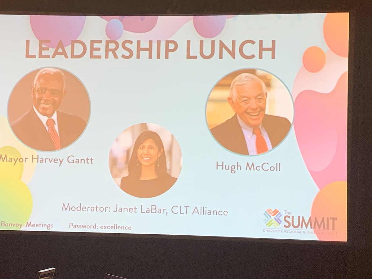 kickfearyear's tweet photo. W/my @Accenture_US colleagues listening to Harvey B. Gantt and Hugh McColl discuss #leadership #growth at the CRBA #CLTSummit #accenturemoments #accenture_us #FutureWorkforce #InclusiveFutureOfWork         https://t.co/UGVP0fetXe…           https://t.co/qWLkOI9Giu https://t.co/gTY8t7Ndm5