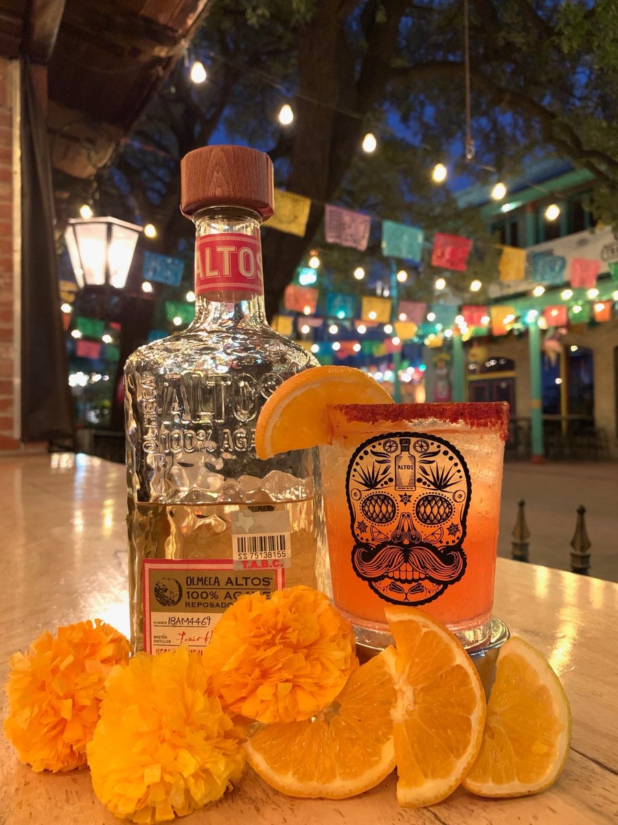 Join us at for Face painting at La Margarita November 1st 7:00pm - 8:00pm for our Dia De Los Muertos celebration featuring Altos Tequila, and our special cocktail Cempazchitl! Available for a limited time only.