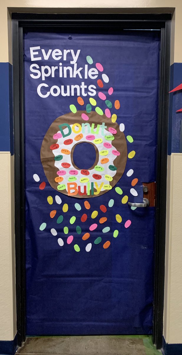 JresRudolph's tweet photo. Our door decoration contest is underway! #rocketslaunchkindness #BullyingPreventionMonth @JresRockets https://t.co/PrjzMyJGIE