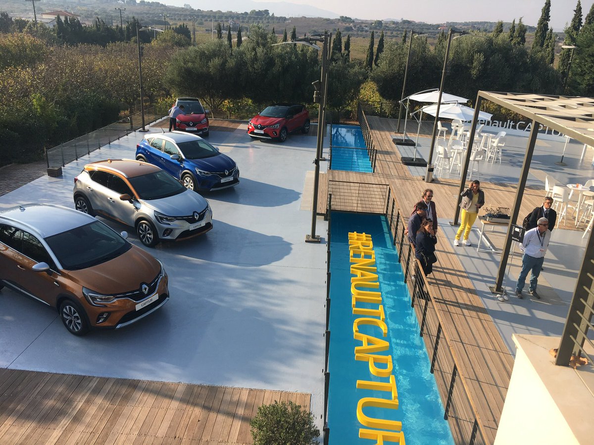 RobGurian's tweet image. Renault Capture test drive in Greece. Prova della Capture ad Atene @AUTOilmensile #Renault #RenaultCapture