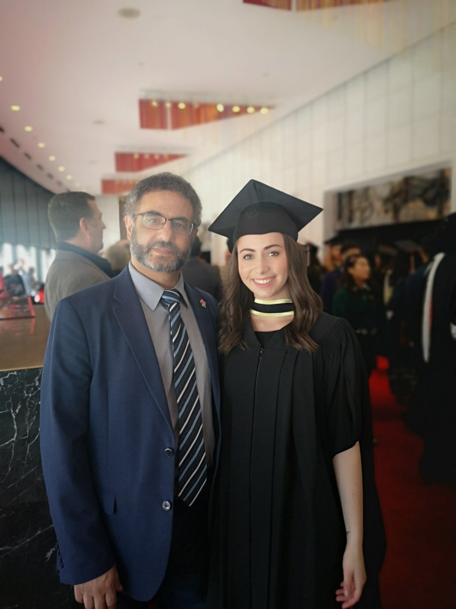 Not business related, but I just have to post my congrats to <a href="/mary_henein/">Mary Henein</a> for receiving her Master of Science from <a href="/mcgillu/">McGill University</a> yesterday! #thatsmygirl!!