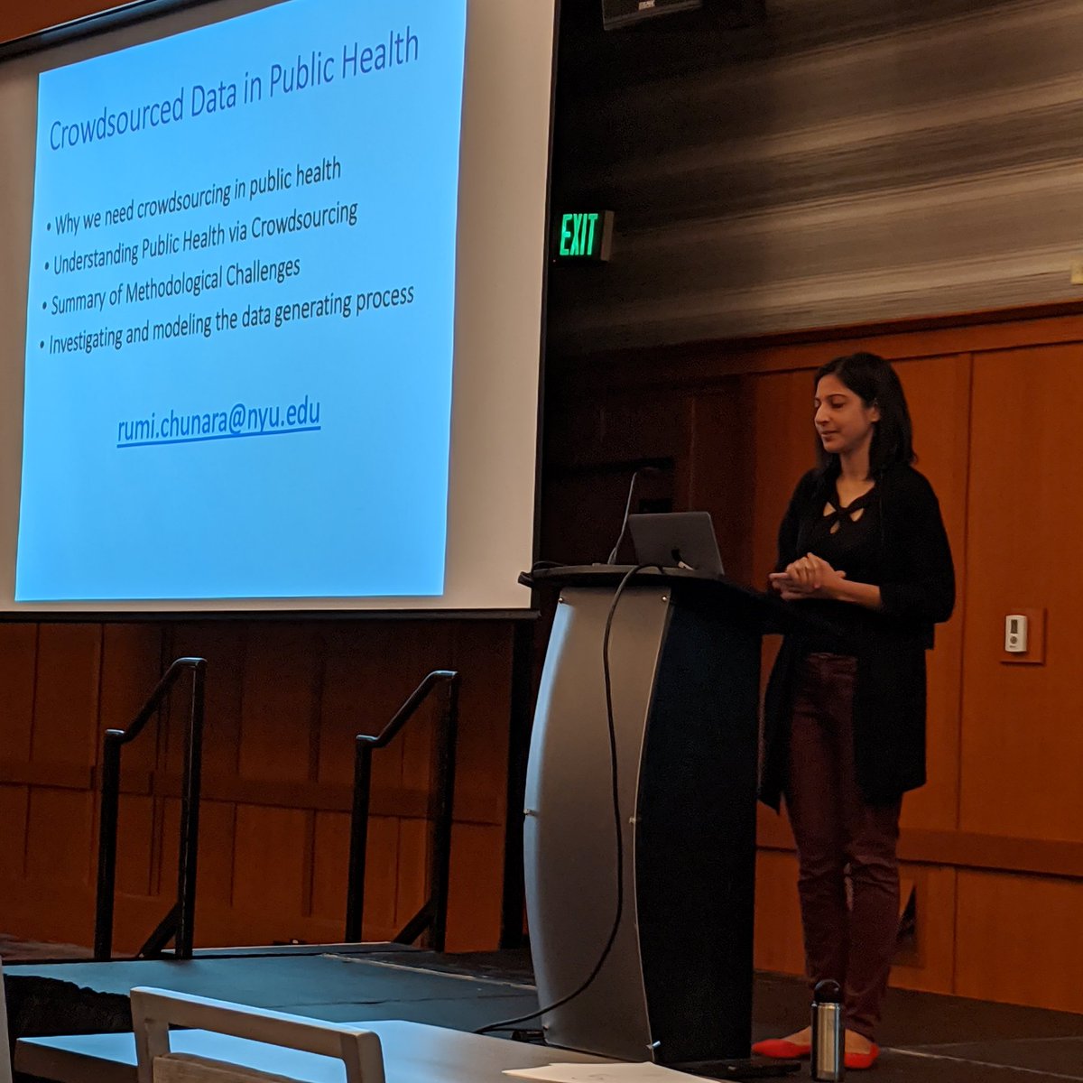 laroyo's tweet image. #Keynote by @rumichunara at @hcomp_conf #HCOMP2019 #crowdsourcing #public #health data @nyuniversity