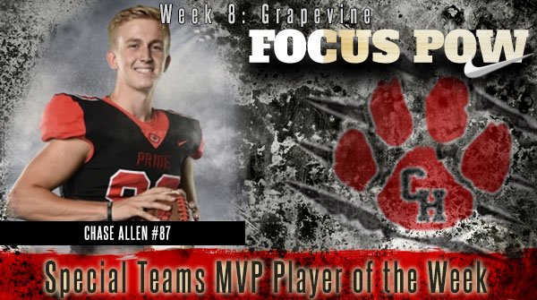 CHHS_FOOTBALL's tweet photo. Check out our Week 8 #FOCUS Special Teams MVP Player the Week! #chpantherpride #pantheron #PR1DE #F19HT
@joewillis7 https://t.co/vHqEfXMBjA